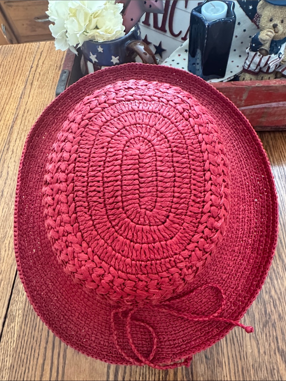 Scala Collection Straw Raffia Up-brim Hat - Picture 4 of 6